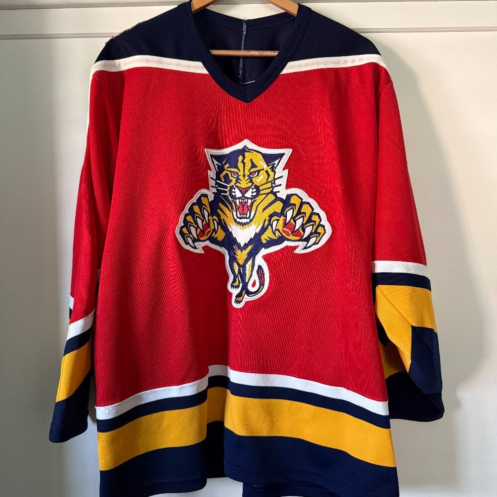 NHL Florida Panthers Authentic Mens Jersey - Large